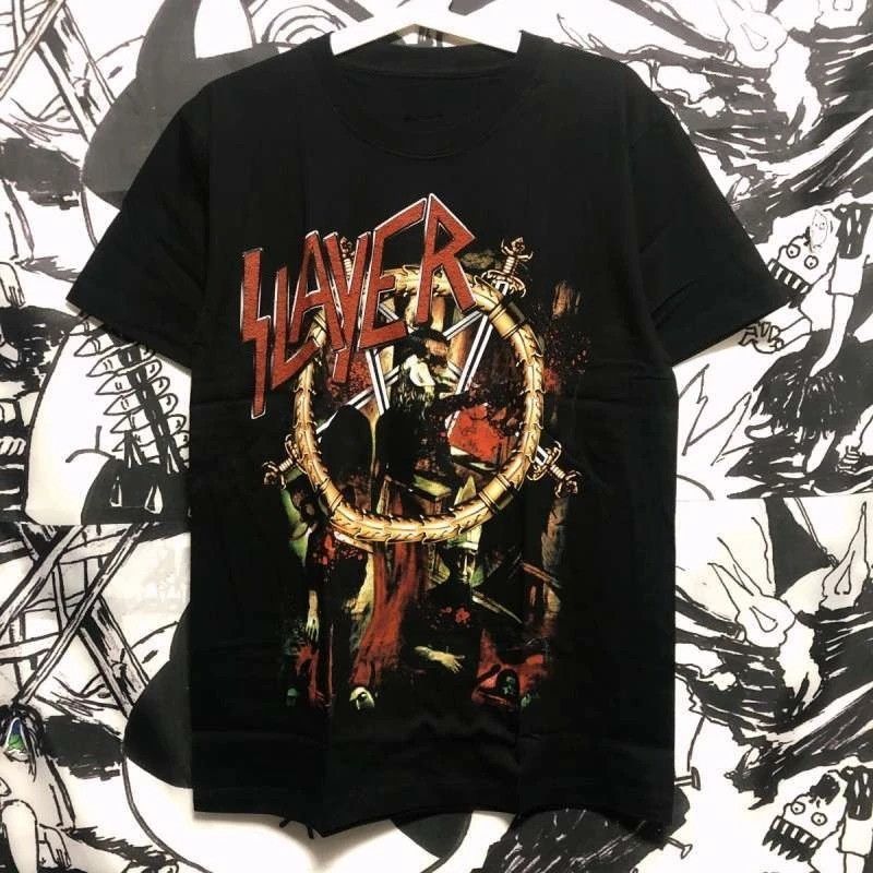 Vintage 90s Metal Rock T-Shirt Size US XL / EU 56 / 4 - 1 Thumbnail