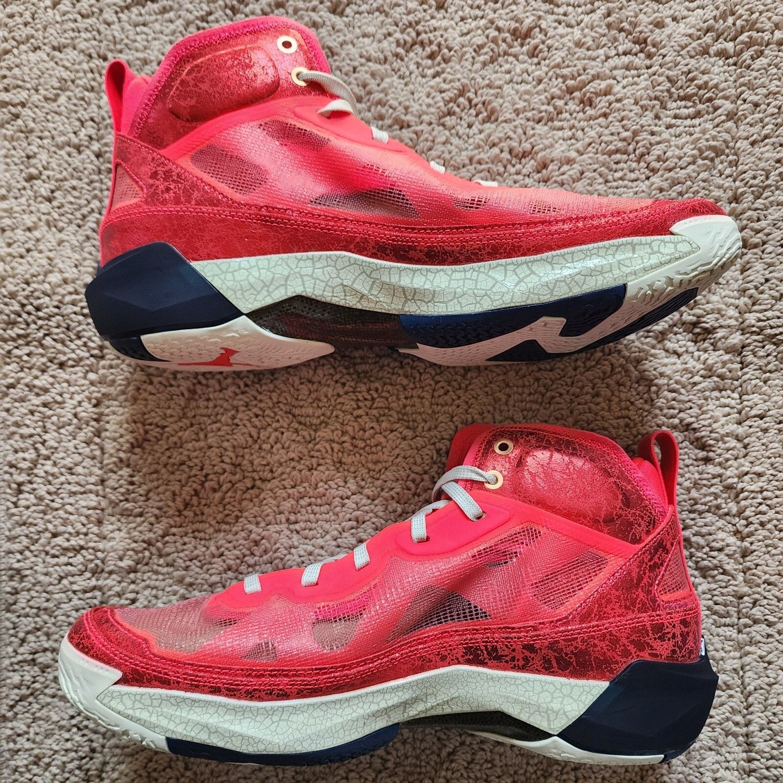 Jordan Brand Air Jordan 37 x Rui Hachimura Siren Red Brand New Sz 15 Size US 15 / EU 48 - 3 Thumbnail