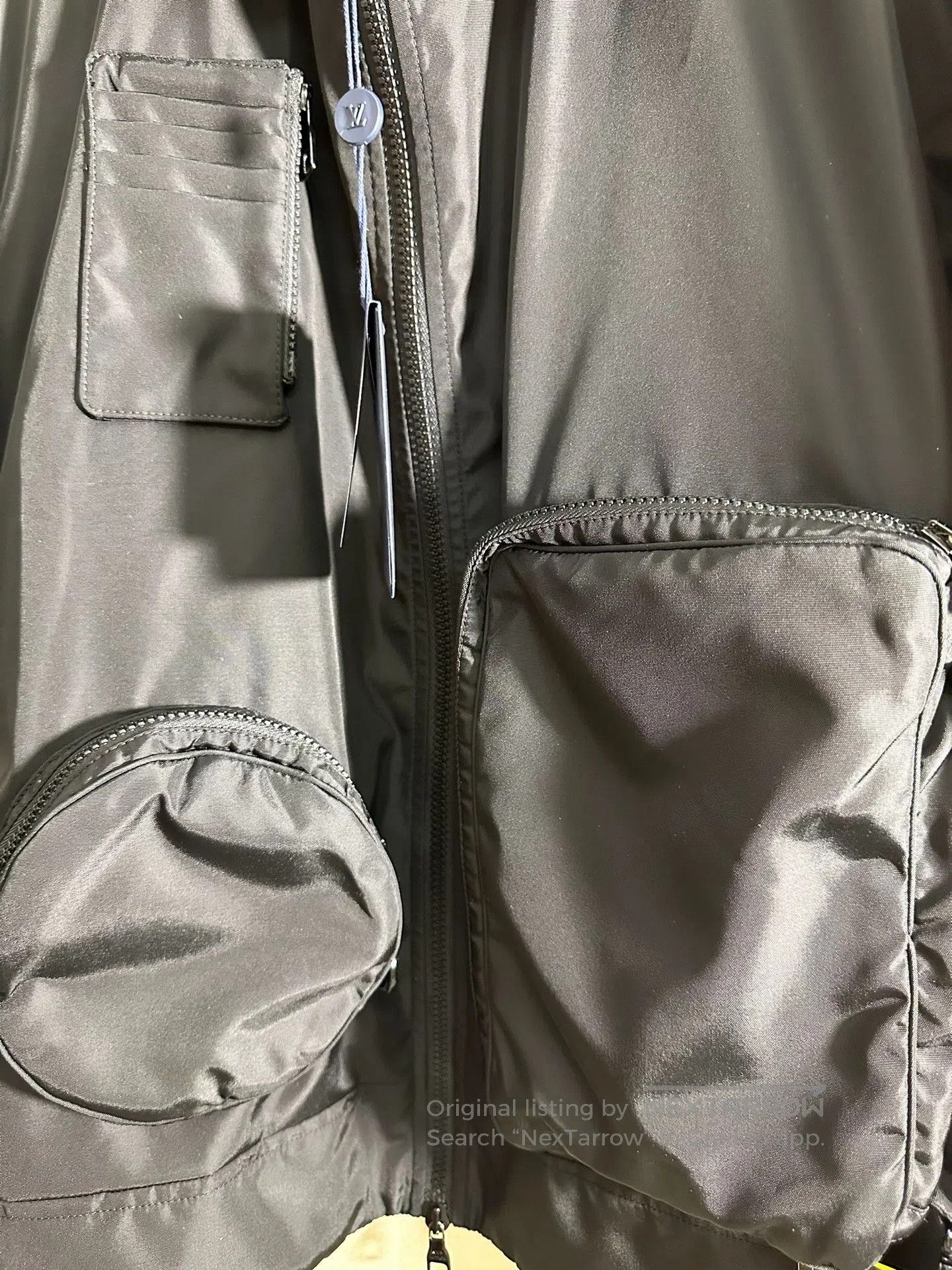 Louis Vuitton Louis Vuitton Black Multi-Pocket Coach Jacket. Size US M / EU 48-50 / 2 - 3 Thumbnail