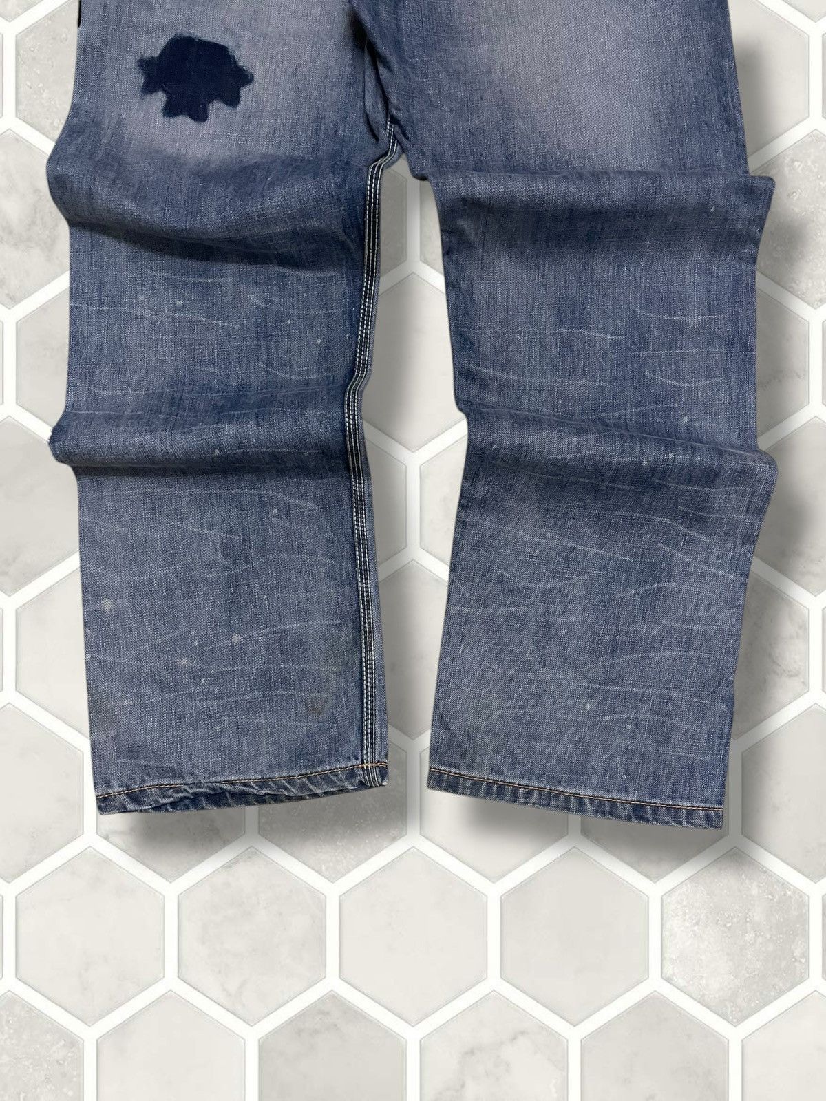 Japanese Brand Vintage Japan Streetwear RealBvoice Patchwork Baggy Denim Size US 32 / EU 48 - 12 Thumbnail