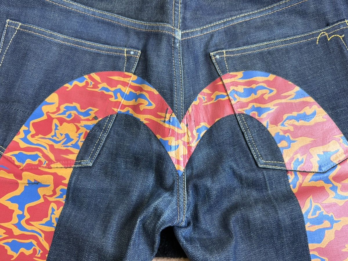 Evisu EVISU red cloud camo daicock style jeans！size：32x34 Size US 32 / EU 48 - 10 Thumbnail