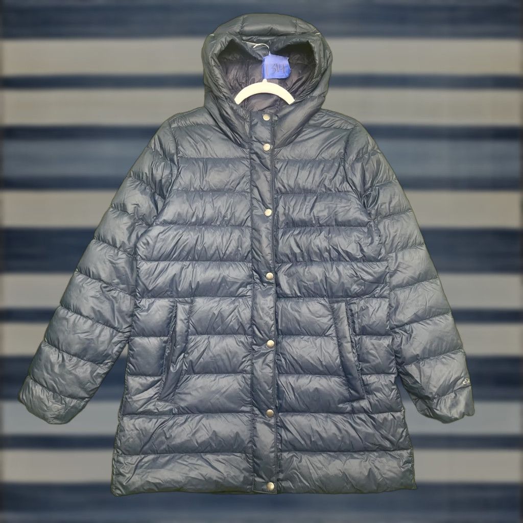 Eddie Bauer Eddie Bauer Jacket Womens Medium Blue Hooded Puffer Coat Winter Insulated Size M / US 6-8 / IT 42-44 - 1 Thumbnail
