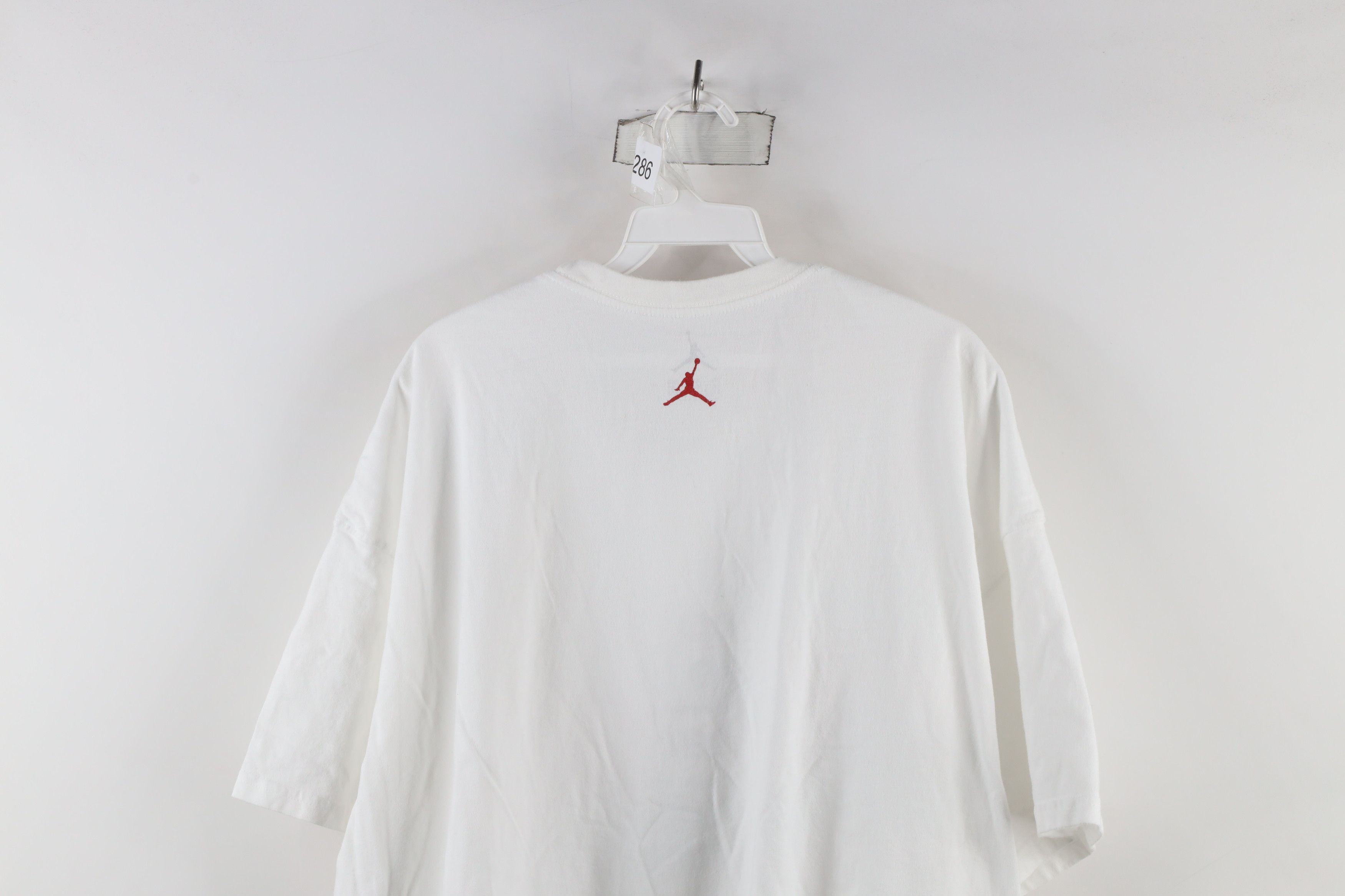 Nike × Vintage Nike Air Jordan Sleep Hoop Repeat Legendary T-Shirt White Size US XXL / EU 58 / 5 - 9 Thumbnail