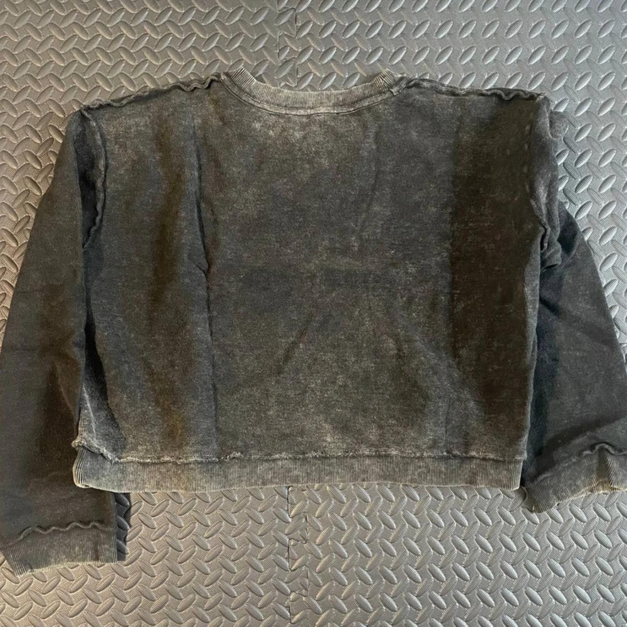 Sangiev Sangiev Rust Reversible Cropped Sweatshirt Size US XS / EU 42 / 0 - 2 Thumbnail