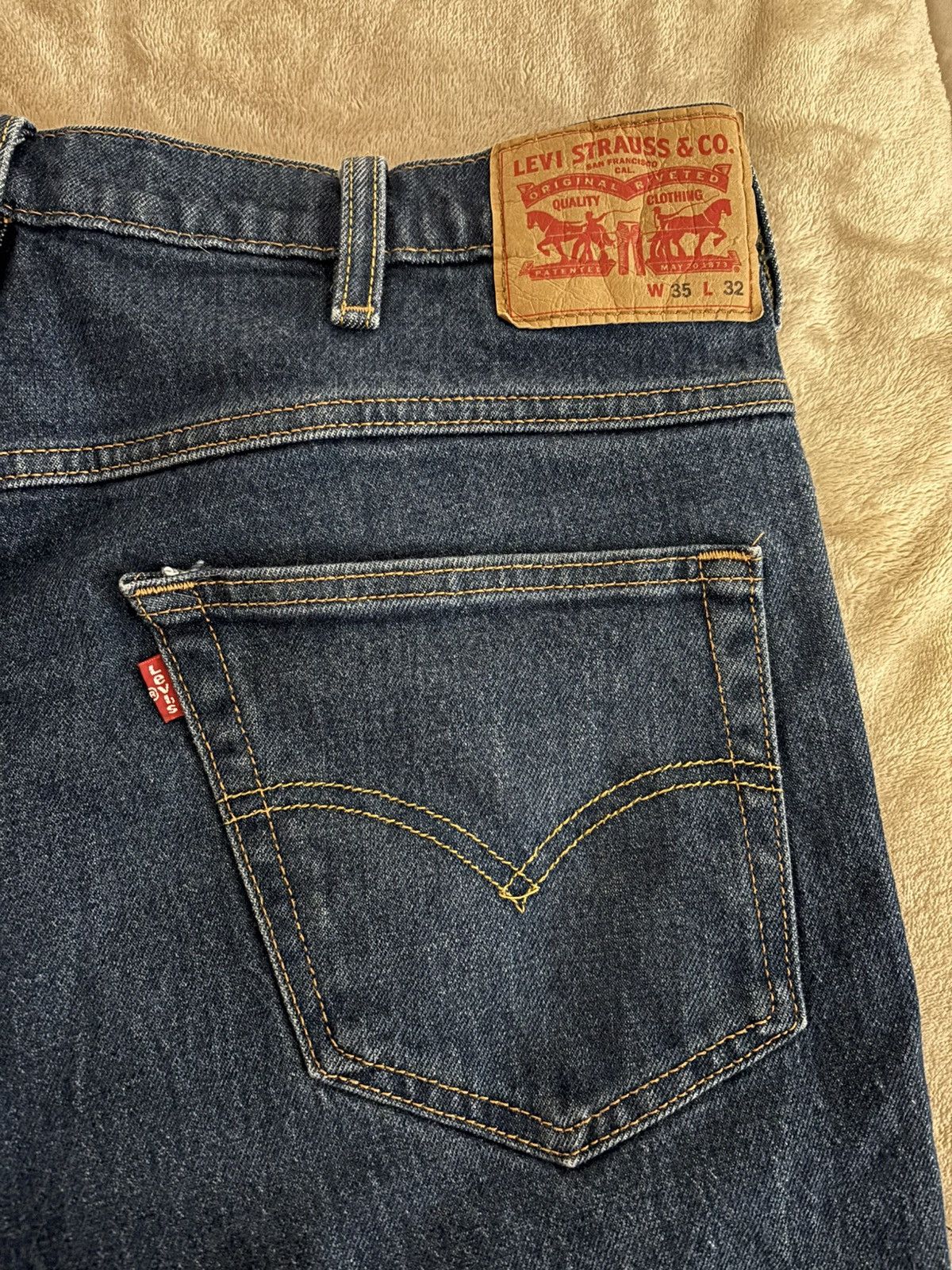 Levi's Levi’s Menswear Jeans Size US 35 - 3 Thumbnail