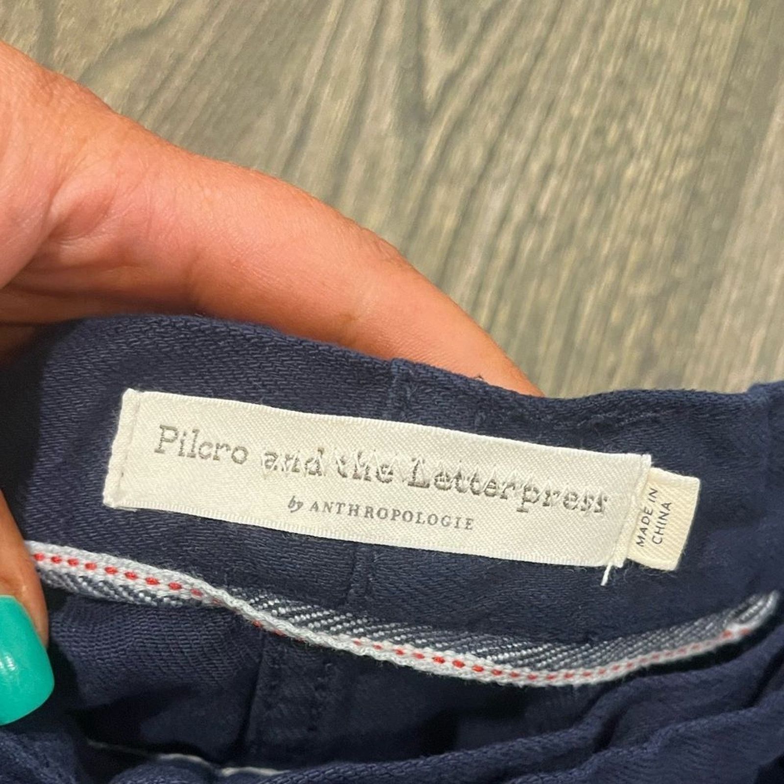 Anthropologie Anthropologie Pilcro and the Letterpress Mina A-Line Mini Size 27" / US 4 / IT 40 - 4 Thumbnail
