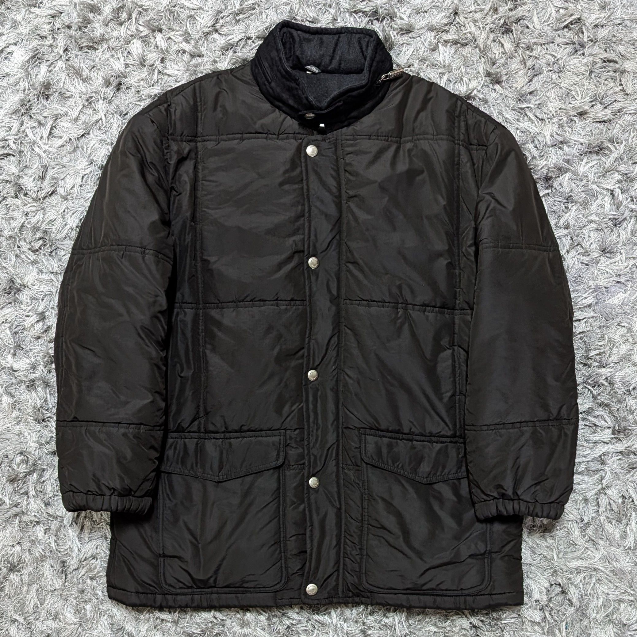 Givenchy Givenchy Gentleman Puffer Jacket Quilted Leather Coat Size US M / EU 48-50 / 2 - 2 Thumbnail