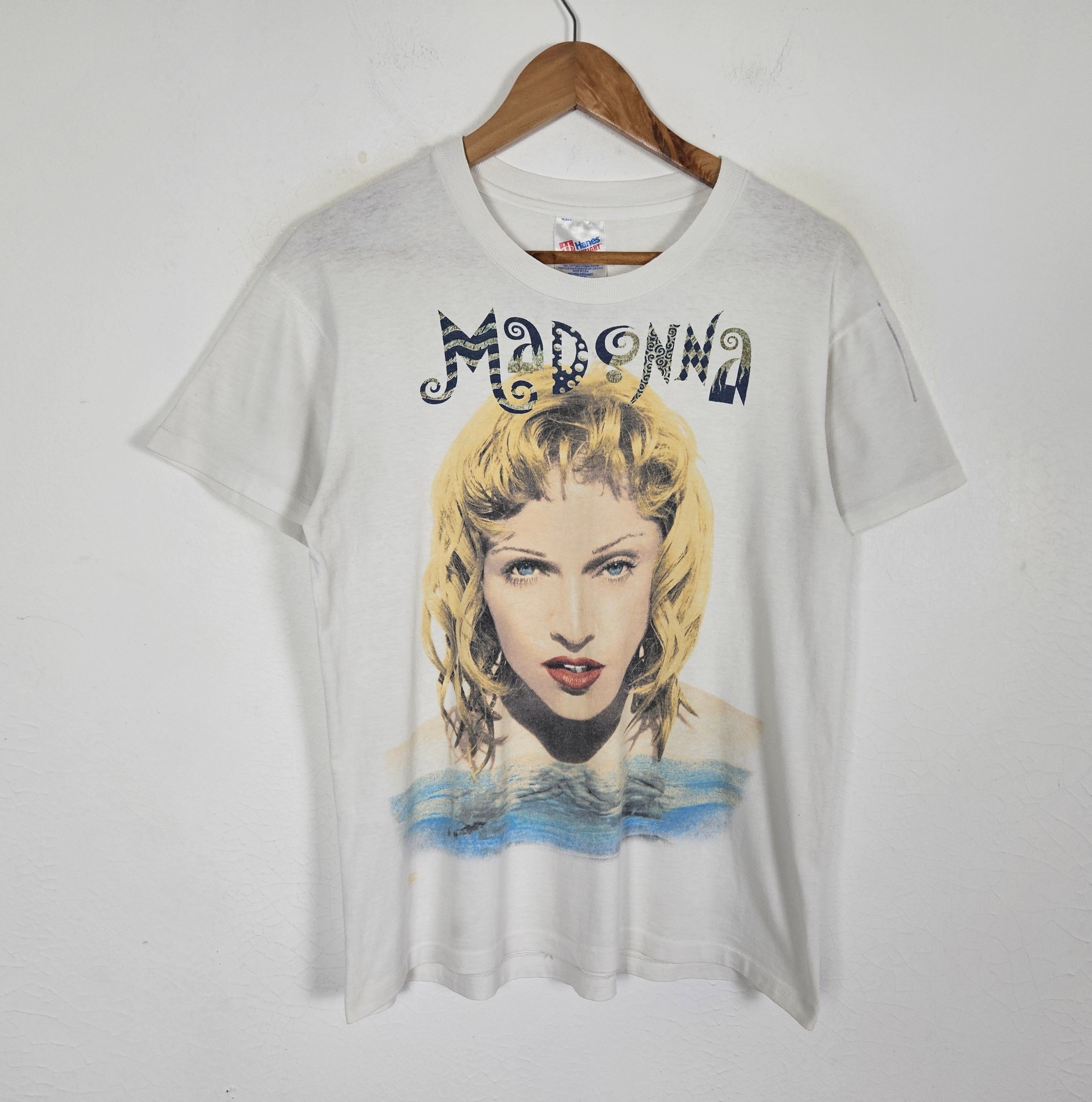 Vintage Vintage Madonna 90s The Girlie show Shirt Size US M / EU 48-50 / 2 - 3 Thumbnail
