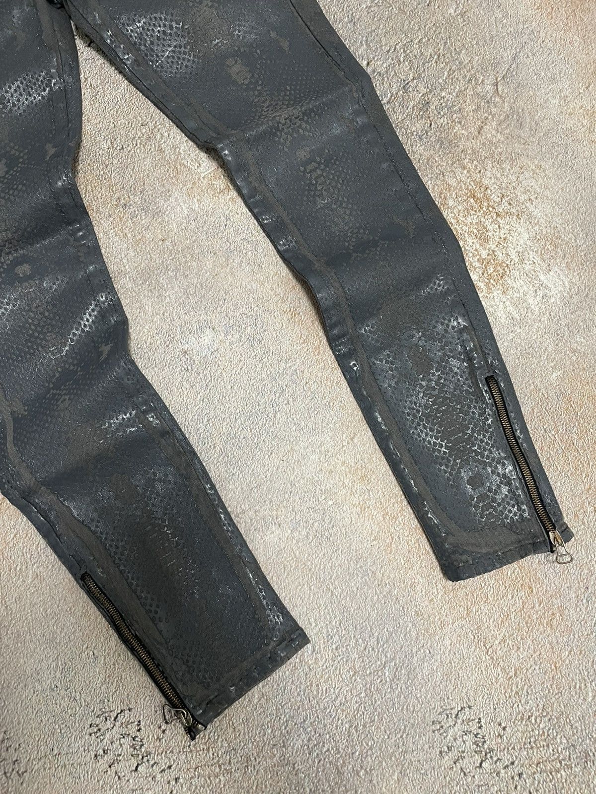 Pierre Balmain Pierre Balmain Snake Style Skinny Jeans Size 26" / US 2 / IT 38 - 4 Thumbnail