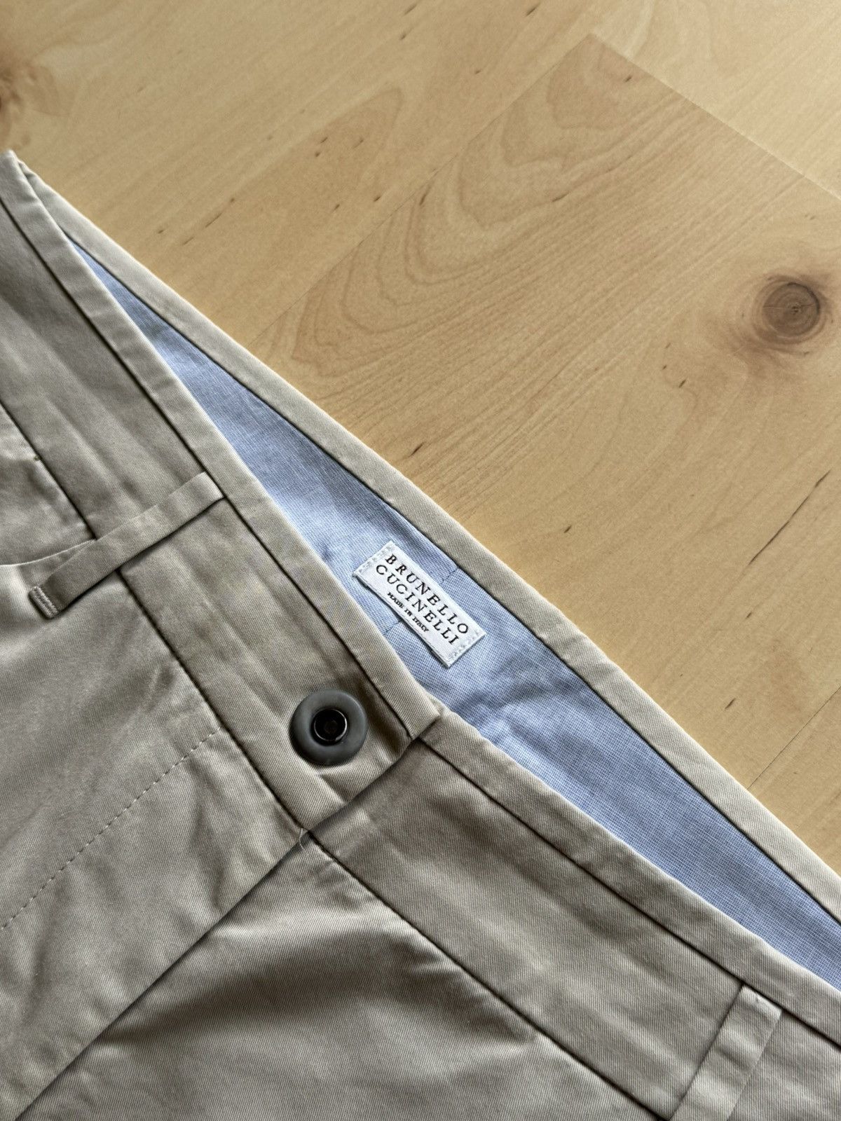 Brunello Cucinelli Brunello Cucinelli Trousers rider chino pants Size 30" / US 8 / IT 44 - 5 Thumbnail