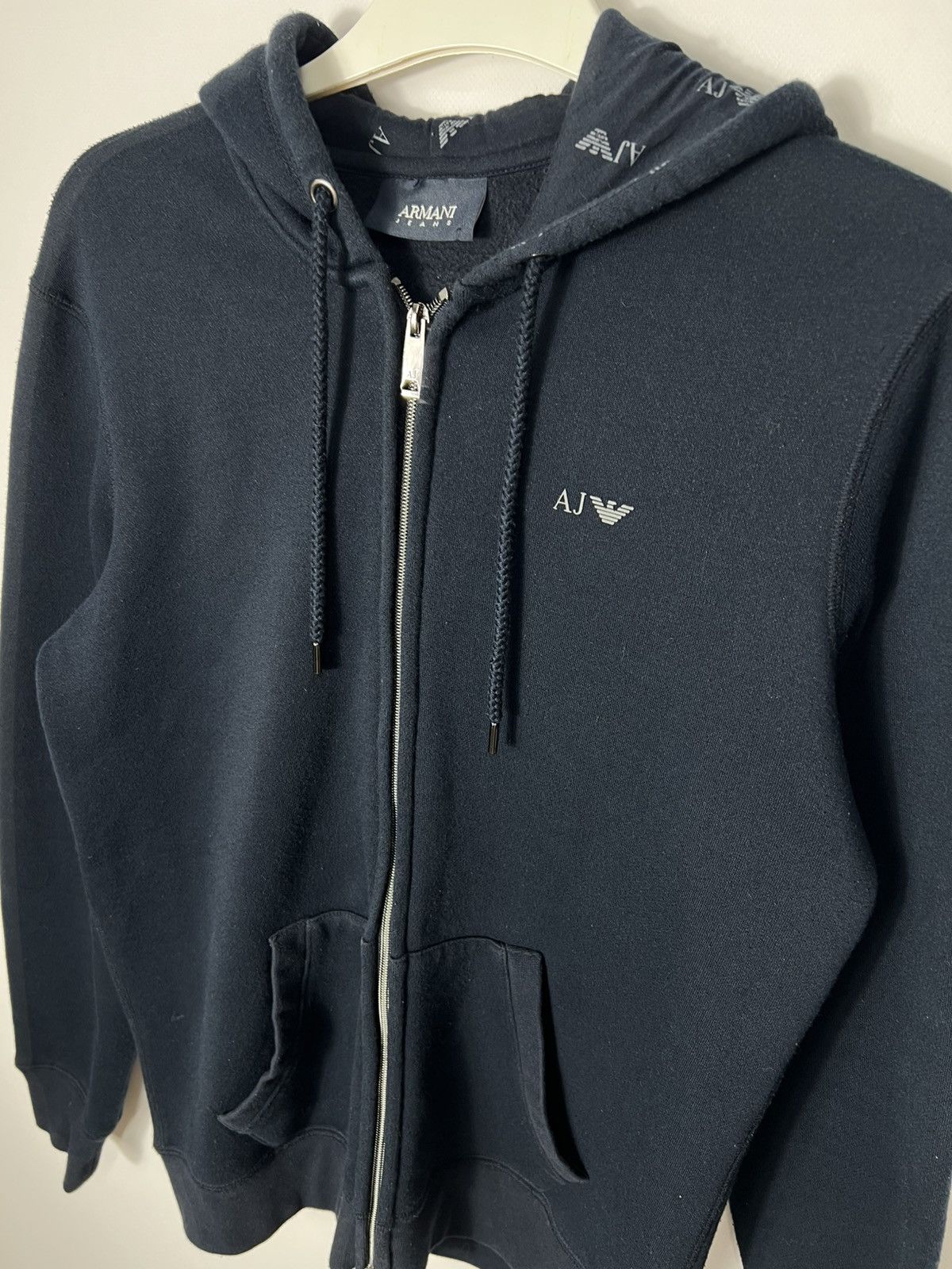 Emporio Armani Vintage streetwear y2k hype Emporio Armani Jeans Zip Hoodie Size US S / EU 44-46 / 1 - 2 Thumbnail