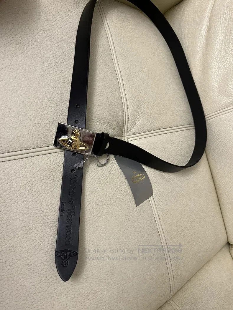 Vivienne Westwood Vivienne Westwood Men's Leather Belt . Size ONE SIZE - 4 Thumbnail