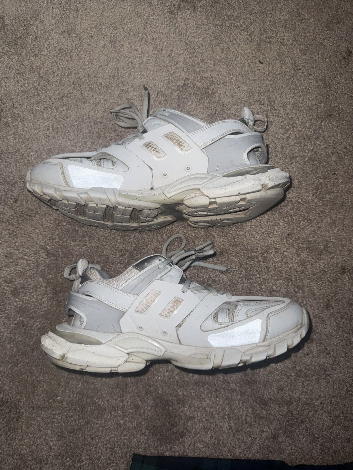 Balenciaga Authentic Used Balenciaga Tracks Gray Size US 8 / EU 41 - 2 Thumbnail