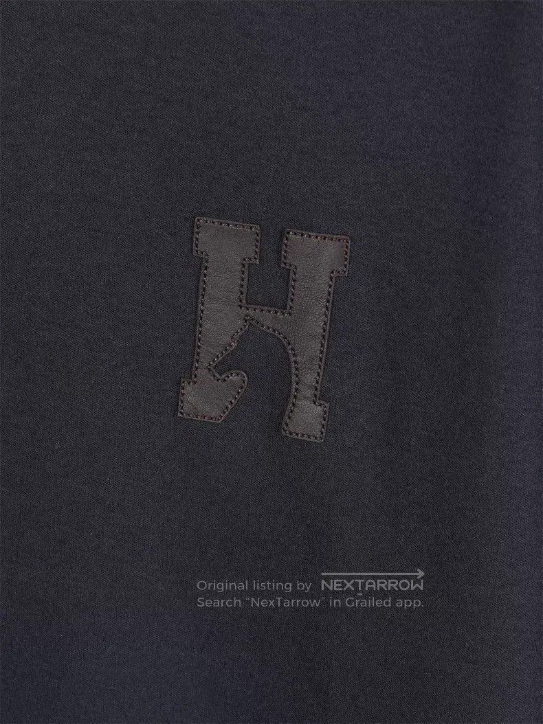 Hermes Hermes Navy Blue Round Neck Short Sleeve T-Shirt Size US L / EU 52-54 / 3 - 3 Thumbnail
