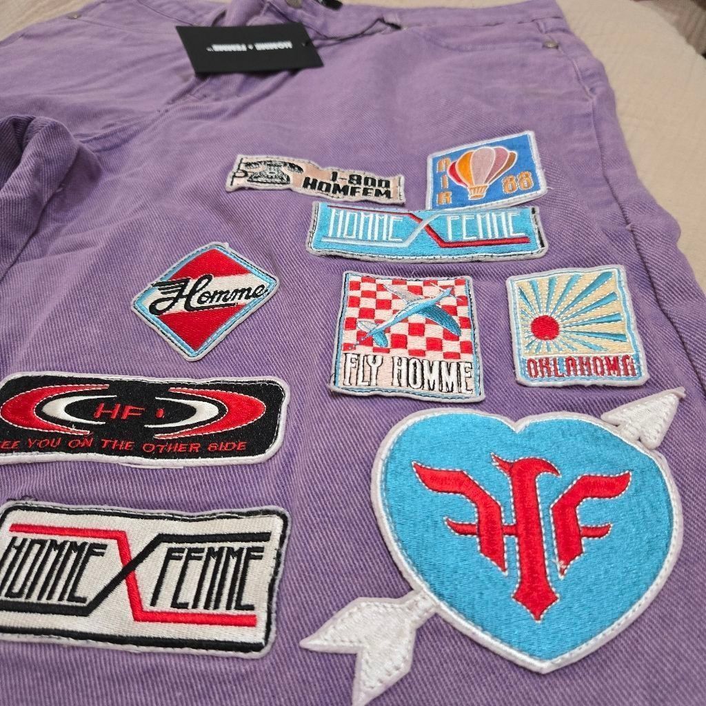 Homme + Femme La Homme Femme Road Trip Jean Shorts Size 34 NWT Size US 34 / EU 50 - 2 Thumbnail