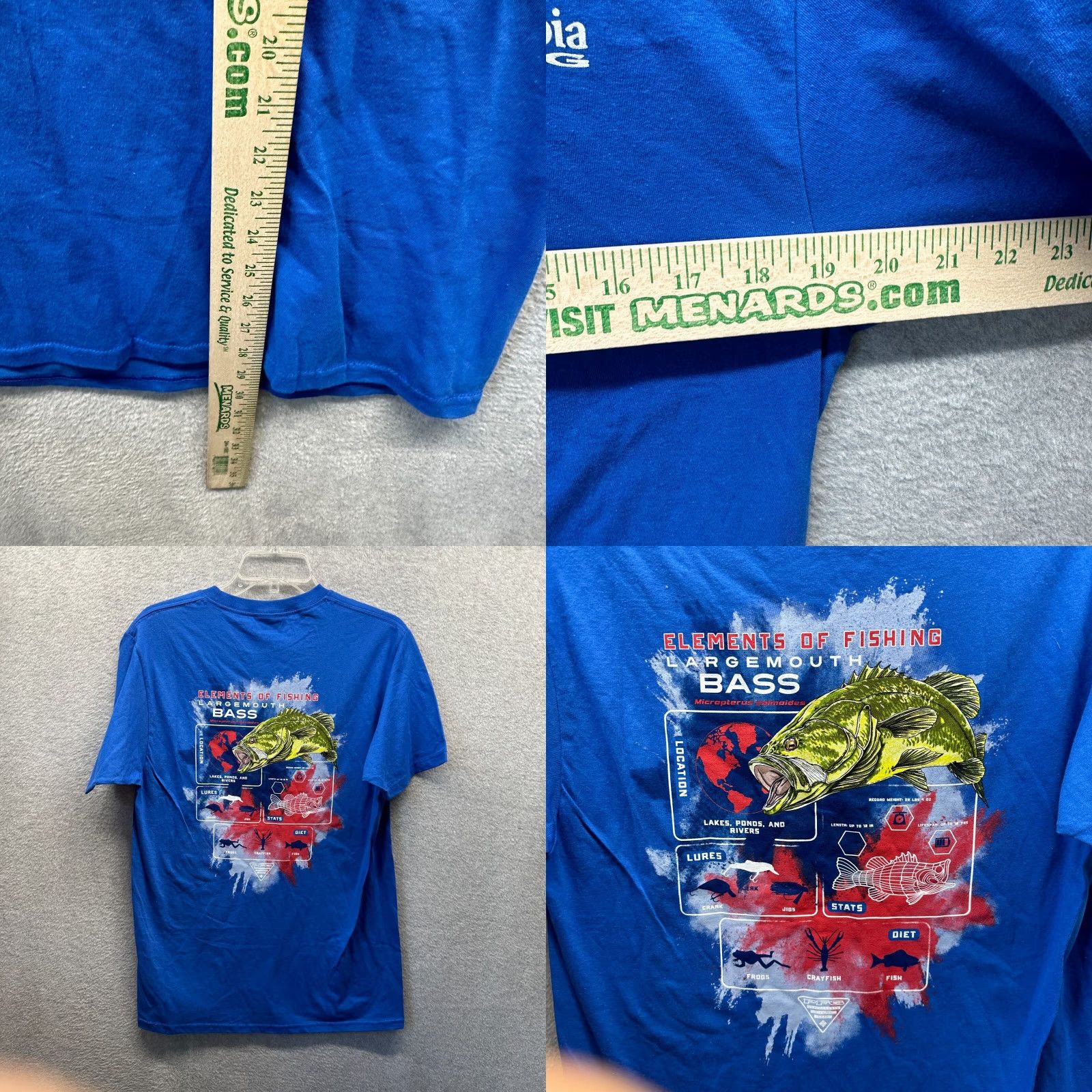 Vintage Columbia Shirt Adult Medium Blue PFG Outdoors Hiking Fishing Tee Casual Mens Shirt Size US M / EU 48-50 / 2 - 8 Thumbnail