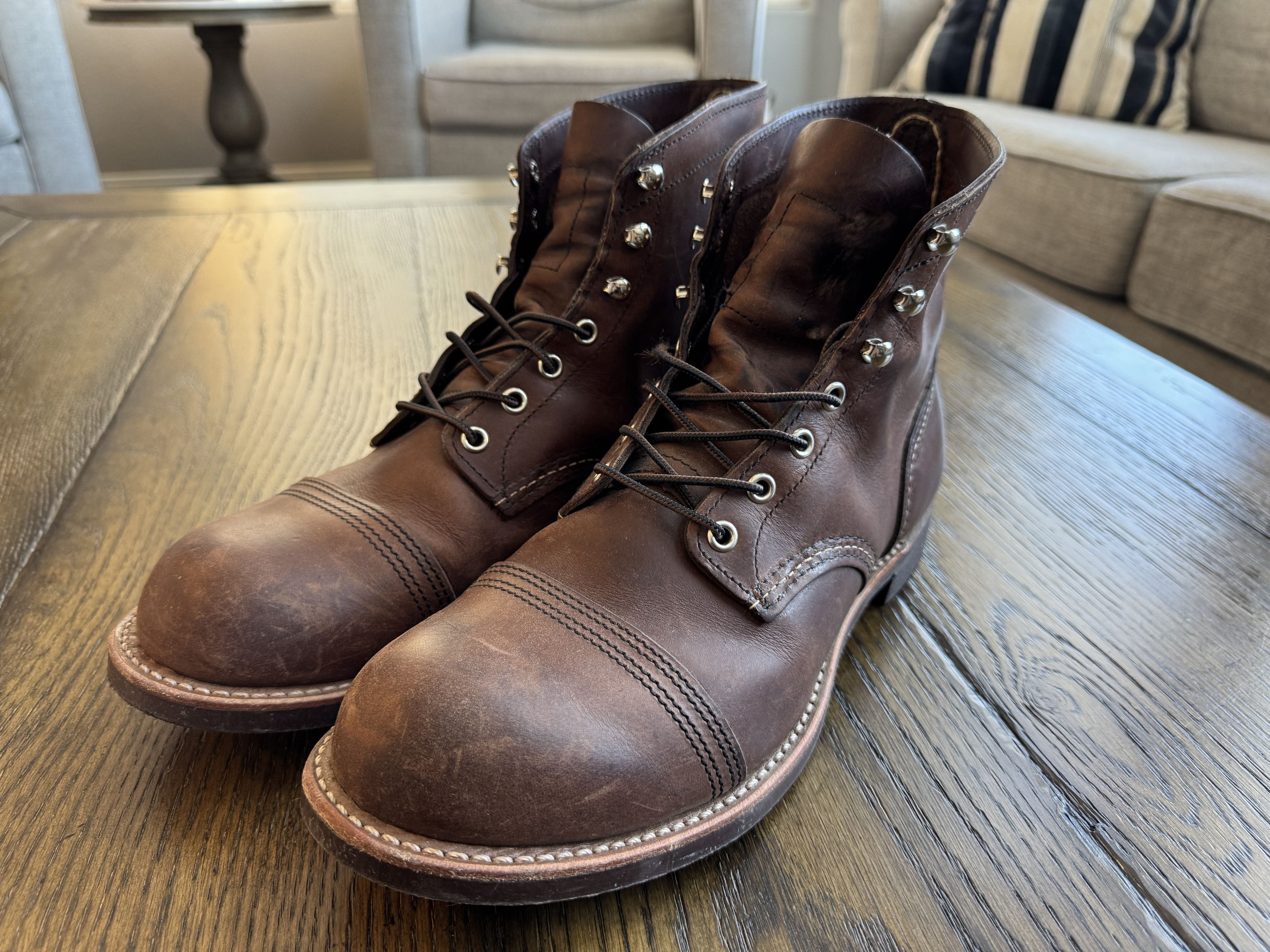Red Wing REDWING CLASSIC OXFORD 8101 - BLUE SLATE HAWTHORNE 