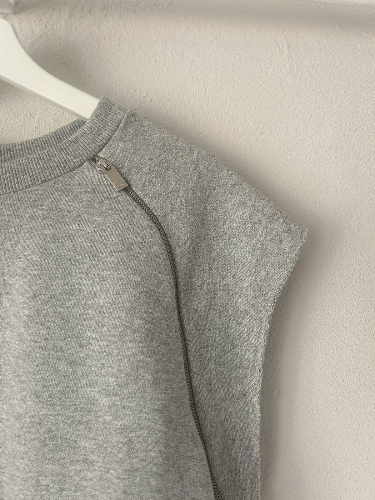 Saint Laurent Paris Saint Laurent Paris Sleeveless Sweatshirt XXL Size US XXL / EU 58 / 5 - 4 Thumbnail
