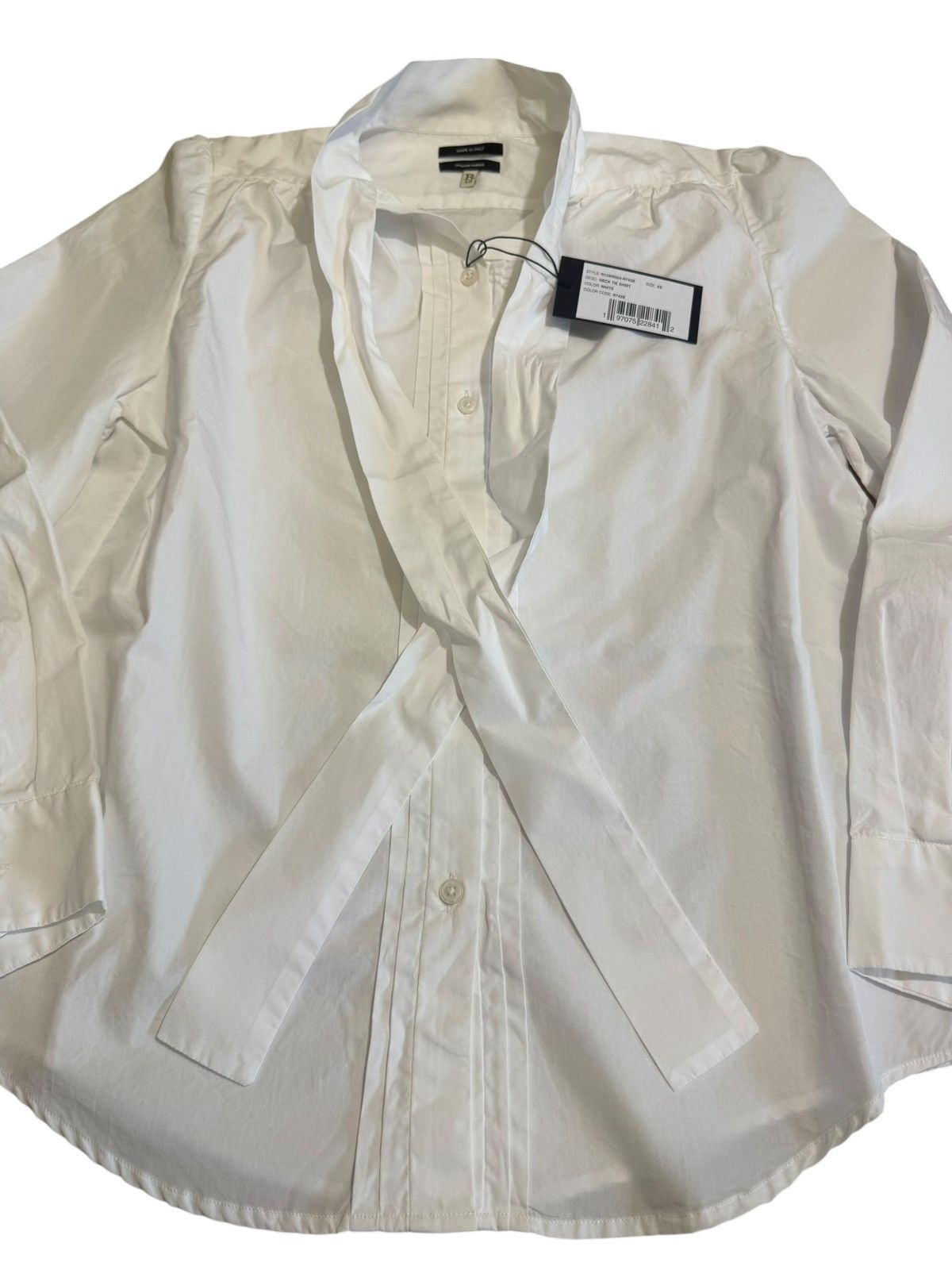 R13 R13 NICK TIE SHIRT / WHITE / XS / RRP.845€ Size XS / US 0-2 / IT 36-38 - 7 Thumbnail