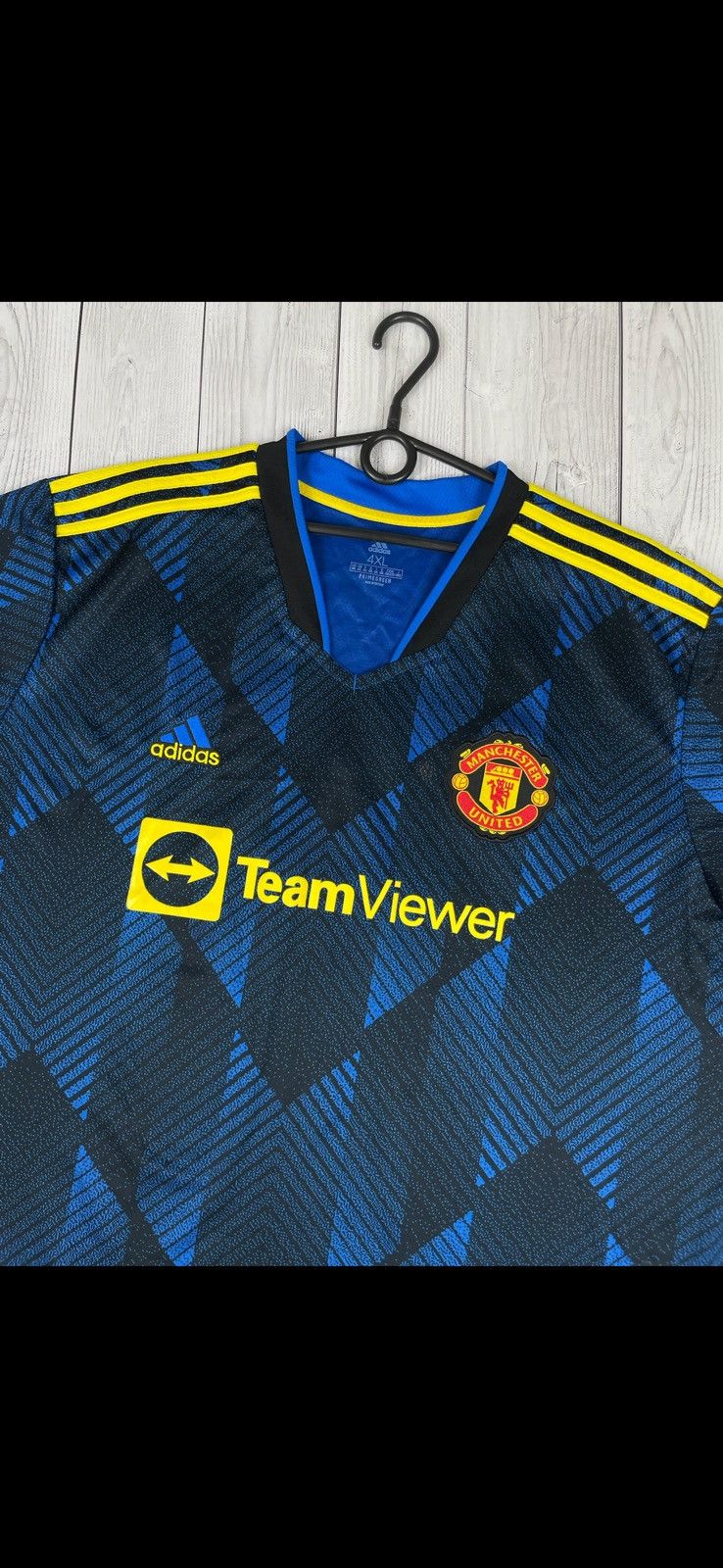 Adidas Vintage adidas Manchester United 7 Ronaldo soccer jersey Size US XXL / EU 58 / 5 - 3 Thumbnail