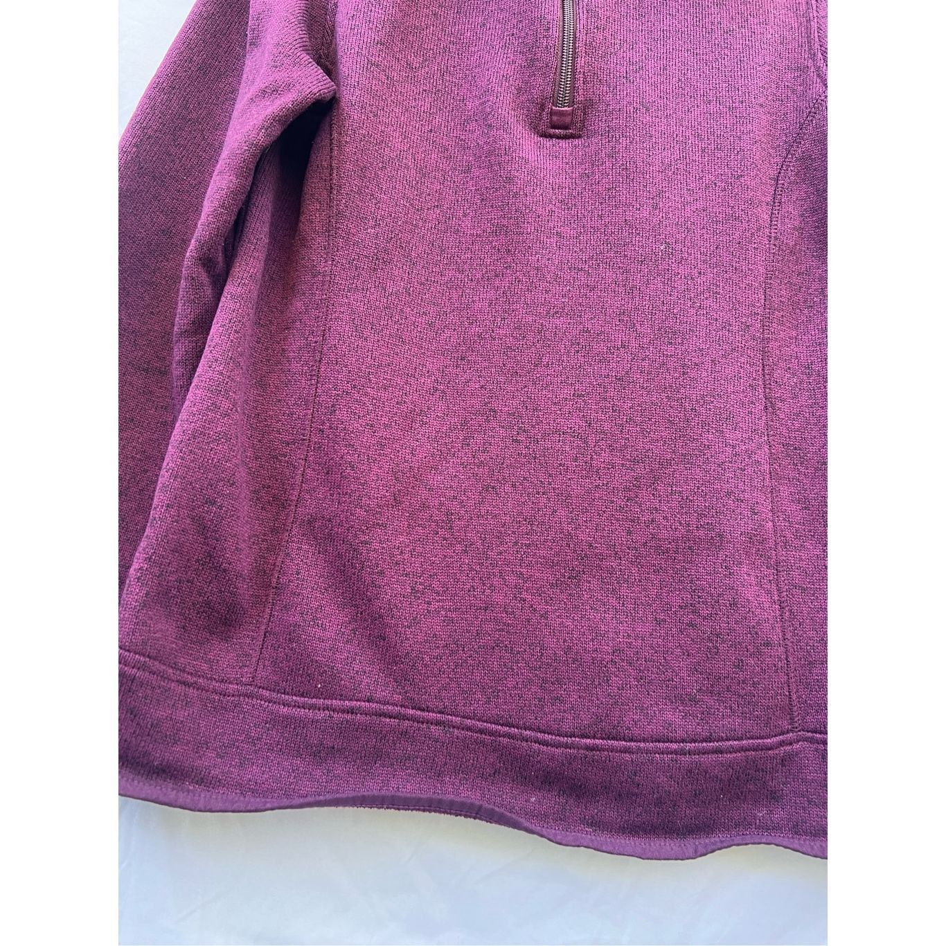 Eddie Bauer Eddie Bauer Purple 1/4 Zip Pullover Sweater Woman’s Size Med Size M / US 6-8 / IT 42-44 - 4 Thumbnail