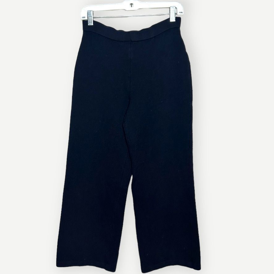 St. John Couture St. John Santana Knit Pants Cropped 4 Wool Blend Navy Blue S Size 27" / US 4 / IT 40 - 12 Thumbnail