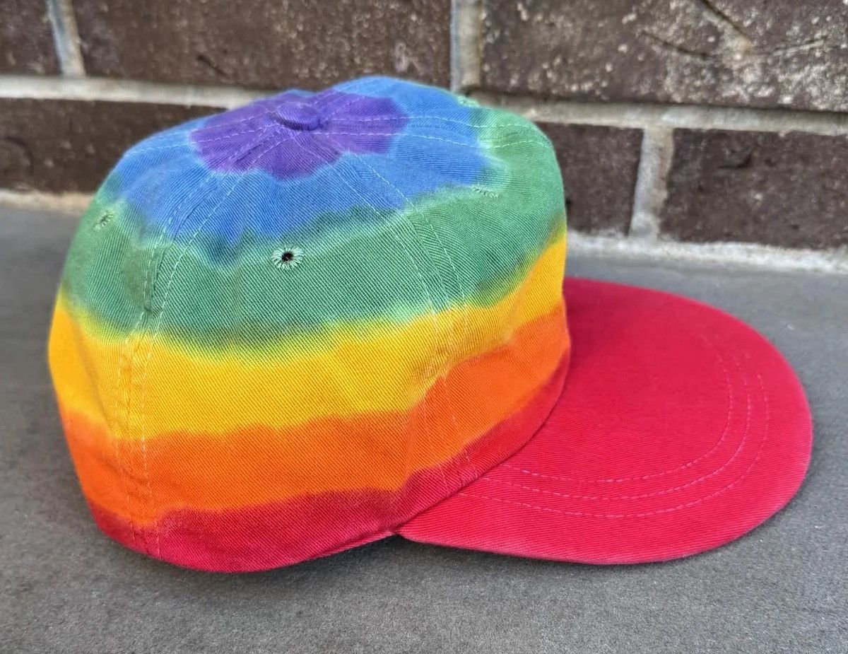 Polo Ralph Lauren Vintage Polo Ralph Lauren Rainbow Striped Fitted Hat Size L Size ONE SIZE - 3 Thumbnail