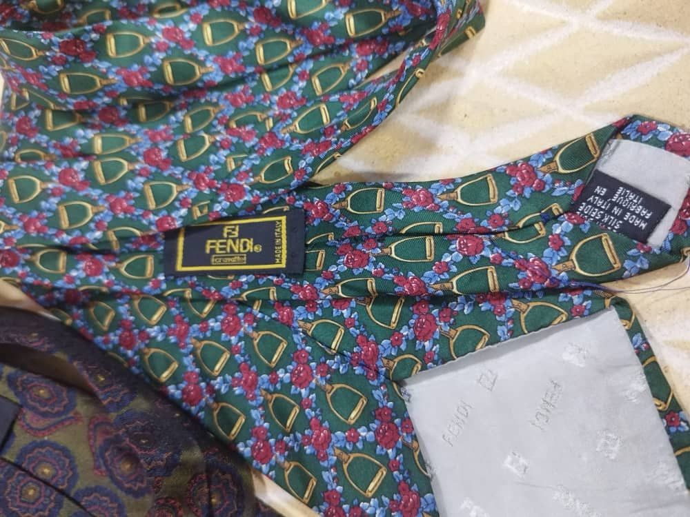 Fendi × Vintage FENDI COMBO TIE Size ONE SIZE - 5 Thumbnail