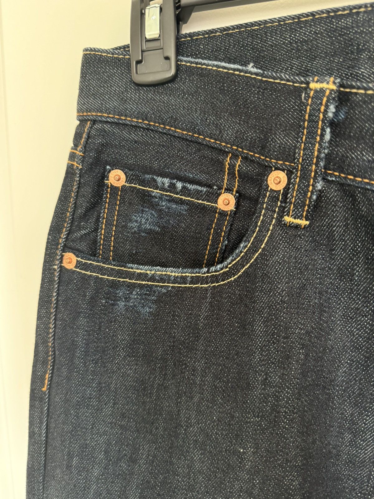 Uniqlo Uniqlo Raw Selvedge Indigo Denim Size US 30 / EU 46 - 3 Thumbnail