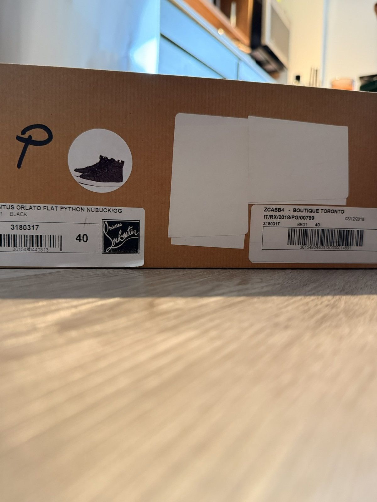 Christian Louboutin Rantus python Nubuck Size US 7 / EU 40 - 5 Thumbnail