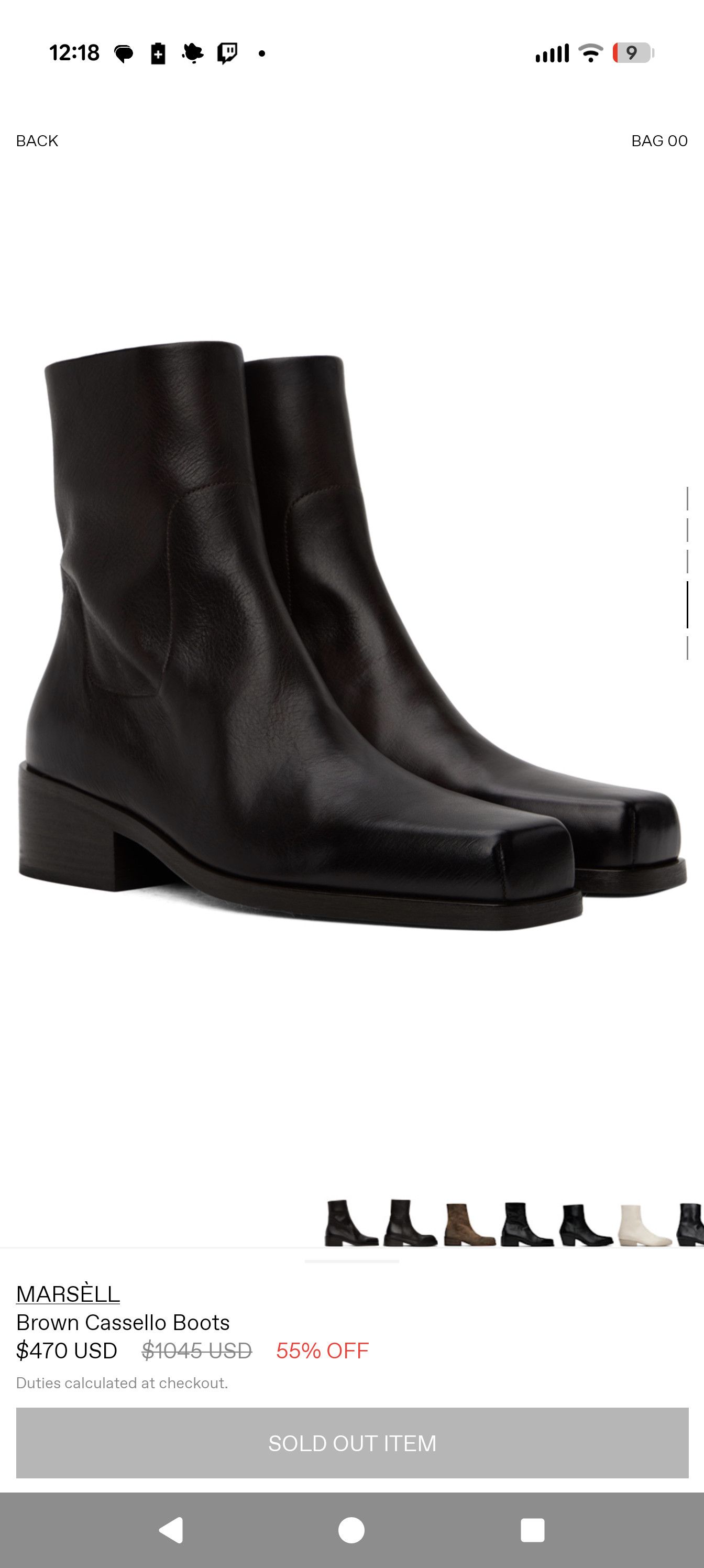 Marsell Marsèll Brown Cassello Boots Size US 8 / EU 41 - 13 Thumbnail