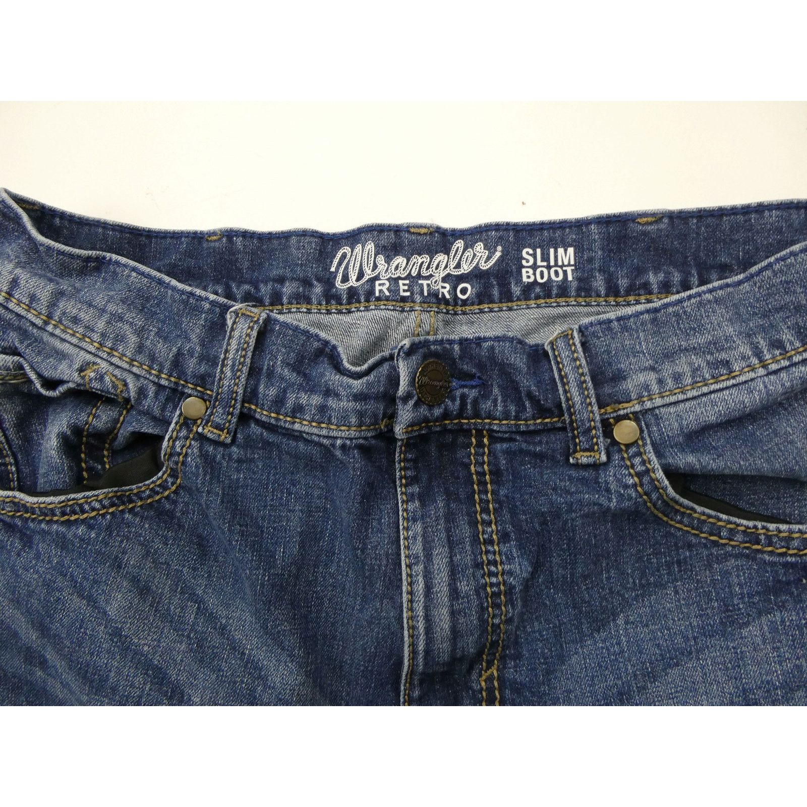 Wrangler Wrangler Retro stretch Slim Boot cut jeans, 34x34 Size US 34 / EU 50 - 3 Thumbnail