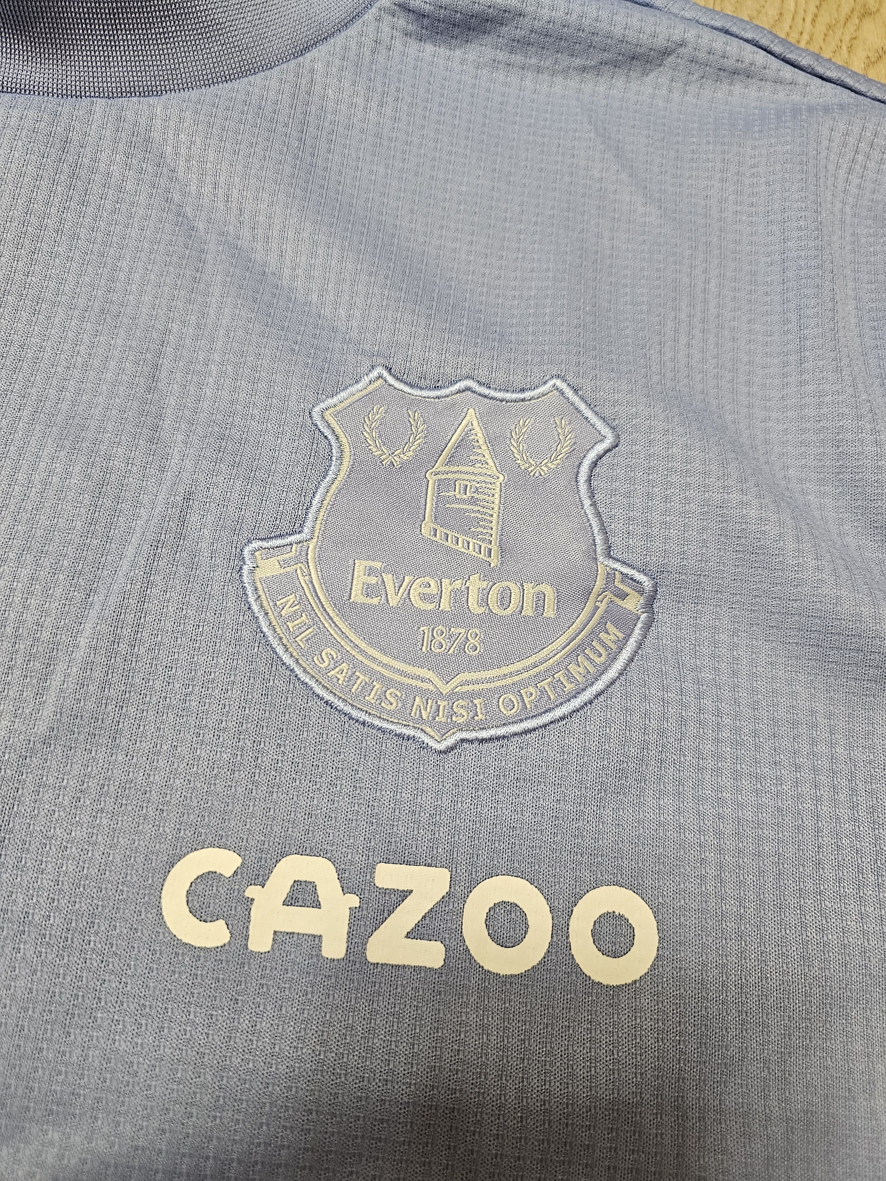 Hummel EVERTON 2022 2023 LONGSLEEVE FOOTBALL SWEATSHIRT SOCCER Size US L / EU 52-54 / 3 - 4 Thumbnail
