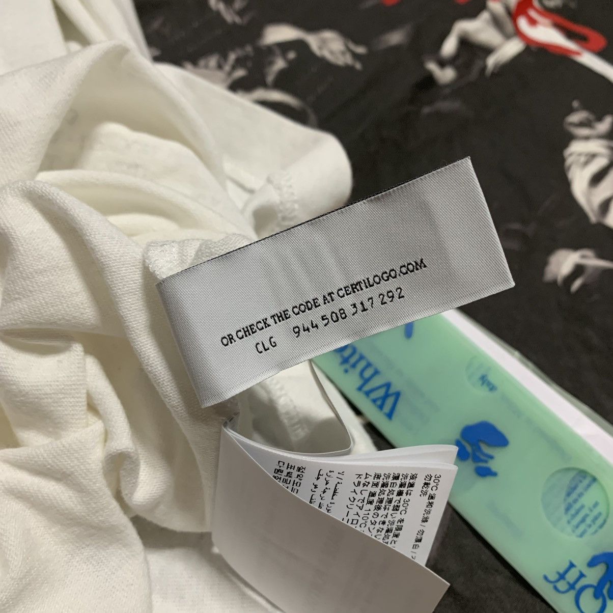 Off-White Off White Small Caravaggio Till The End White Tee Virgil Size US S / EU 44-46 / 1 - 12 Thumbnail