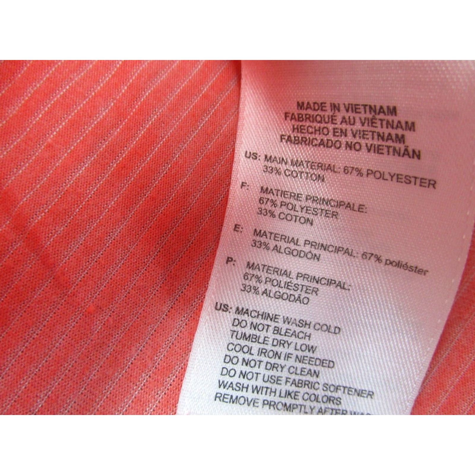 Adidas Adidas Polo Shirt Men XL Red Black Red Orange Striped Golf Resort Course Polo Shirt Adidas Golf Size US XL / EU 56 / 4 - 6 Thumbnail