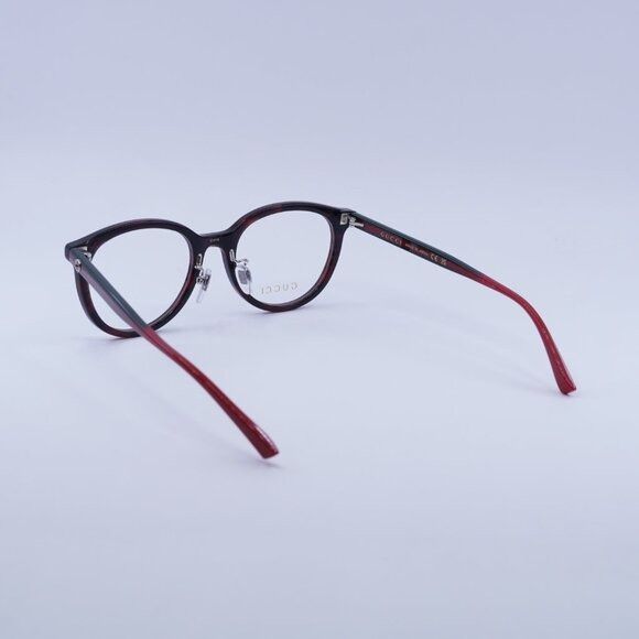 Gucci 🕶️ New Gucci GG1867OK 003 Eyeglasses - Red Havana Frame Size ONE SIZE - 8 Thumbnail