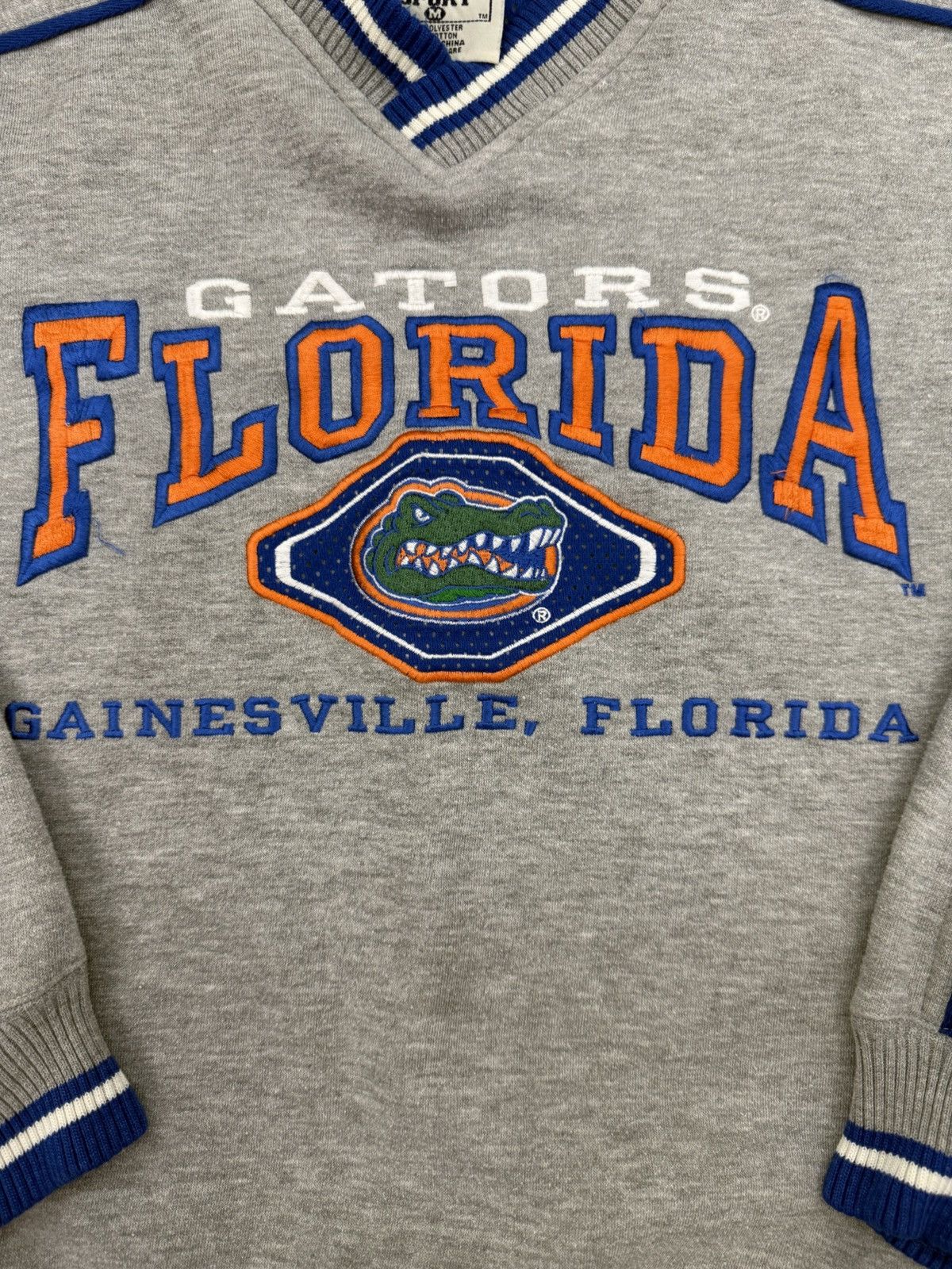 Lee × Vintage Vtg Florida Gators Sweatshirt Size US M / EU 48-50 / 2 - 2 Thumbnail