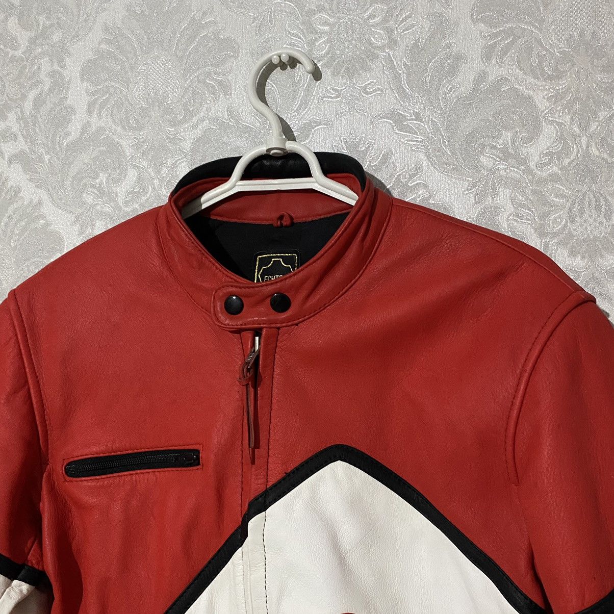 Other Motorcycle Leather Jacket Belo Vintage Moto Racing Size US L / EU 52-54 / 3 - 2 Thumbnail