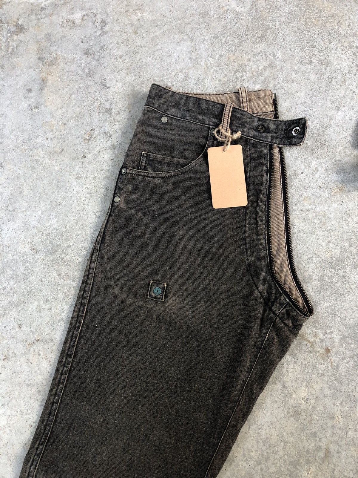 PPFM Rare PPFM Reversible Archive Distressed Jeans Size US 31 - 18 Thumbnail
