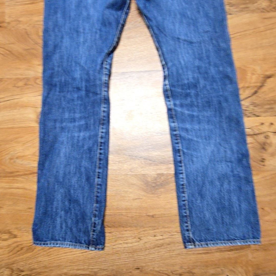 Levi's Levi's 501 Jeans Button Fly Faded Blue Denim 34x34 Size US 34 / EU 50 - 6 Thumbnail