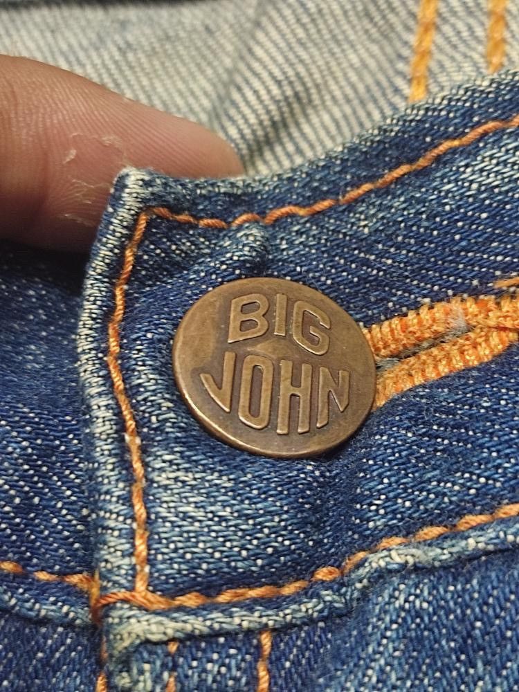 Big John × Vintage VINTAGE BIG JOHN DISTRESSED JEANS Size US 32 / EU 48 - 11 Thumbnail