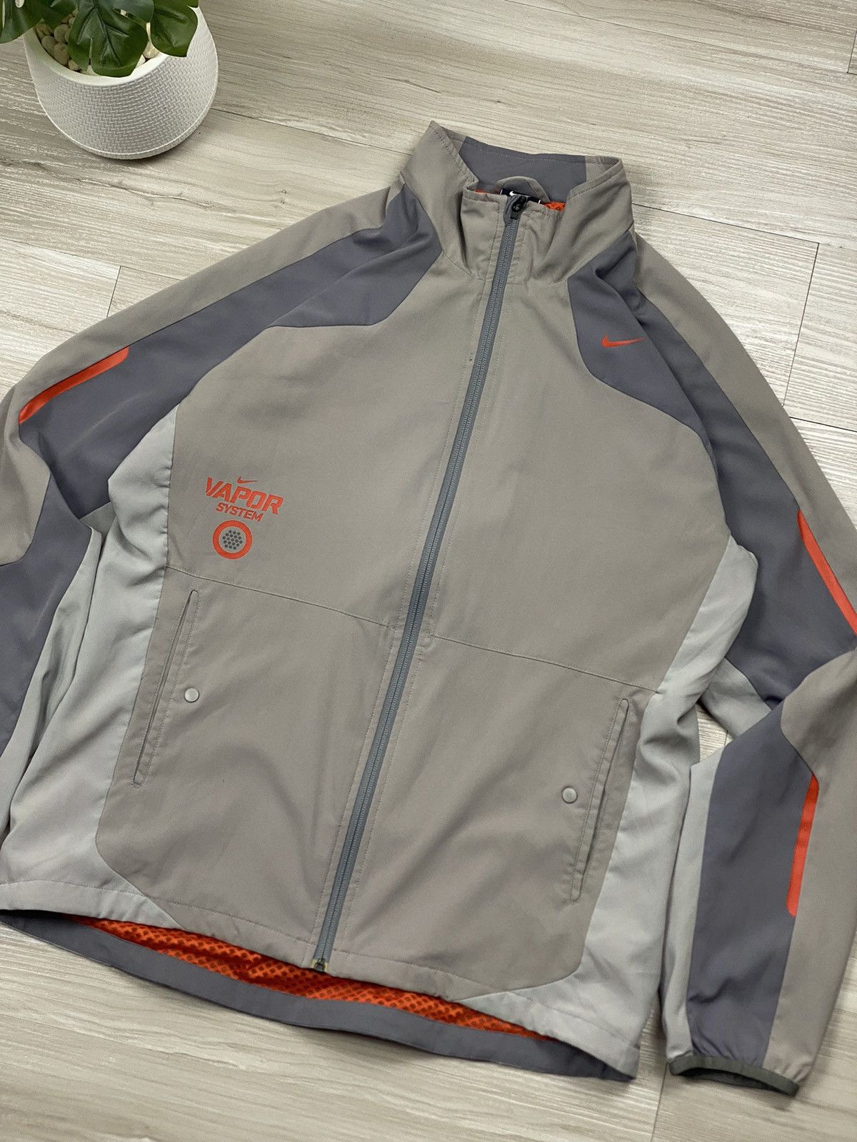 Nike Nike Vapor System Zipper Windbreaker Size US L / EU 52-54 / 3 - 3 Thumbnail