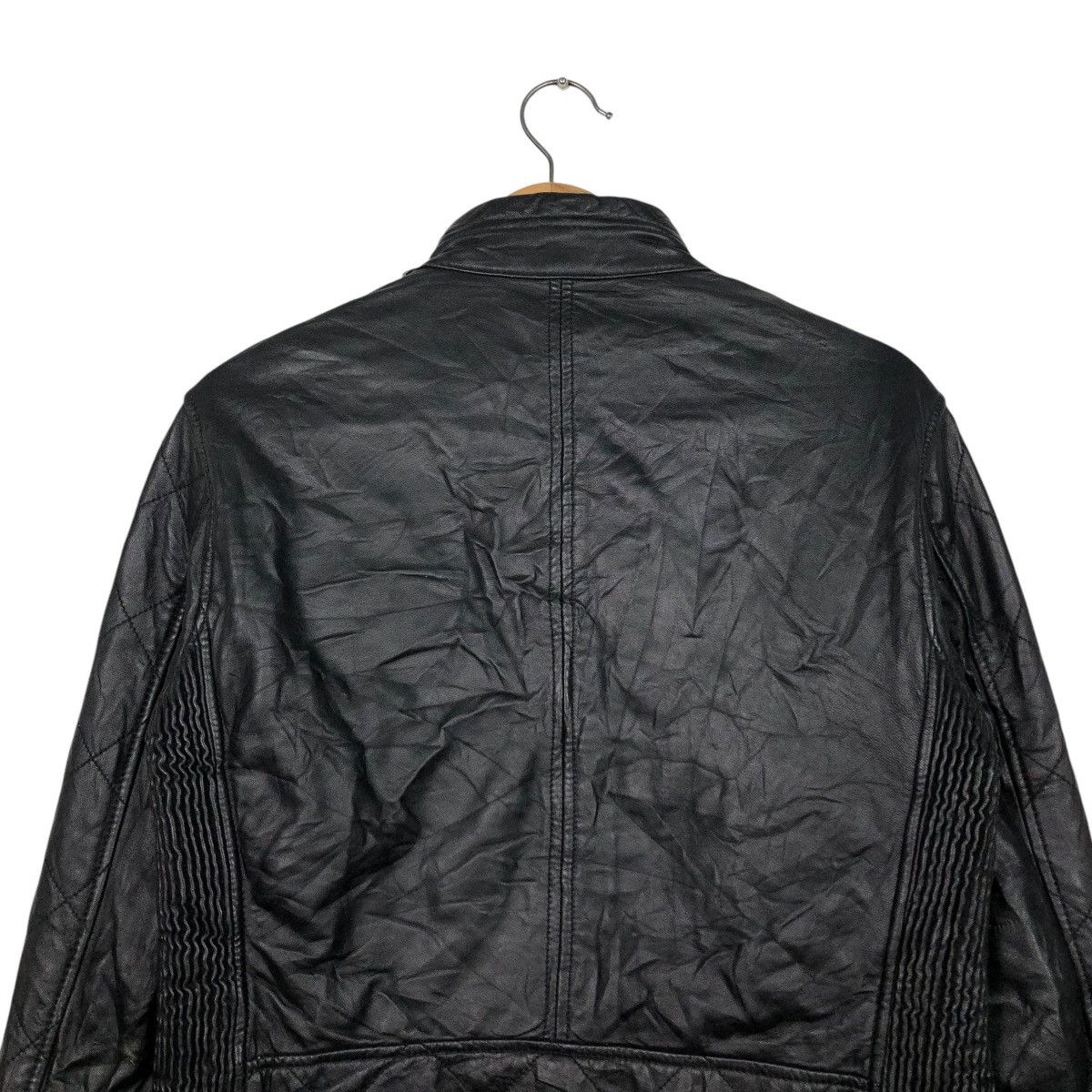 Japanese Brand 🔥VINTAGE BIKER LEATHER JACKET MALE & CO 14th ADDICTION Size US M / EU 48-50 / 2 - 11 Thumbnail