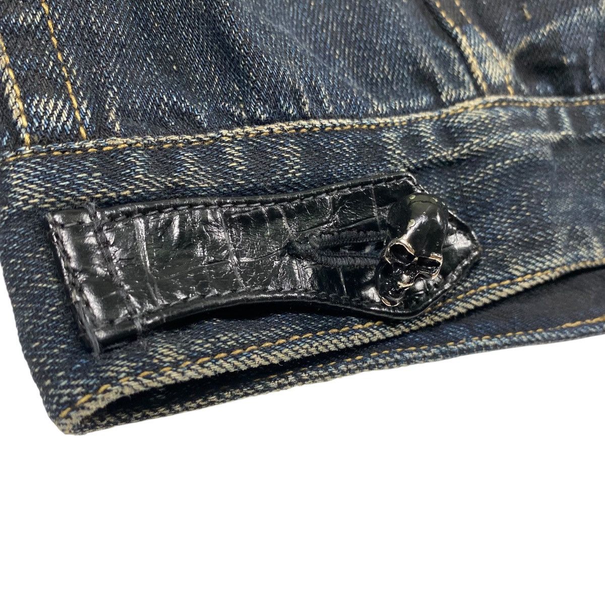 Japanese Brand Vintage Irish Denim Button Jacket Size 3 Blue Colour Size US M / EU 48-50 / 2 - 14 Thumbnail
