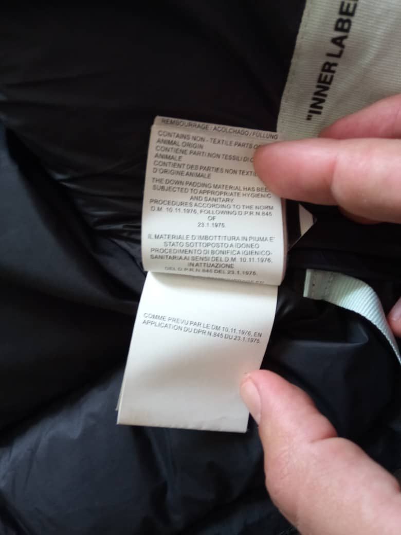 Off-White Off White Downjacket Size US L / EU 52-54 / 3 - 14 Thumbnail