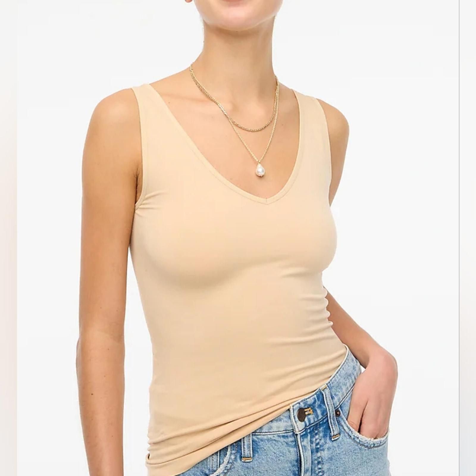 J.Crew J Crew Layering Tank Top S Size S / US 4 / IT 40 - 1 Thumbnail