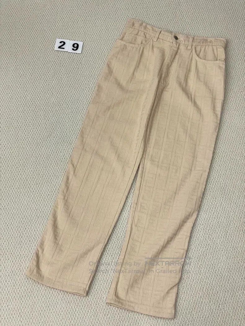 Fendi Fendi Beige All. Size US 29 - 1 Thumbnail