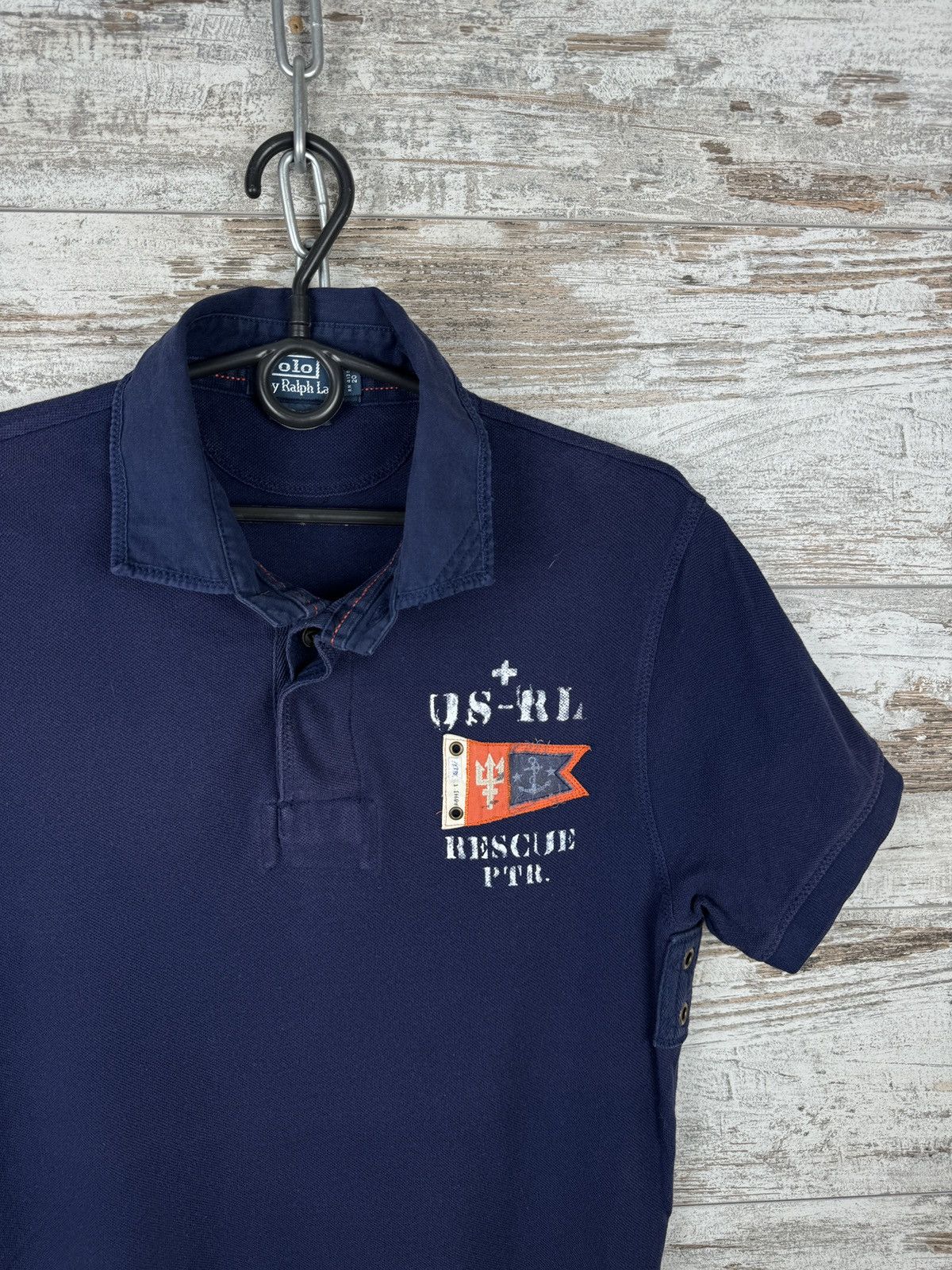 Polo Ralph Lauren × Vintage Mens Vintage Polo Ralph Lauren rugby polos T-shirt rare tee Size US M / EU 48-50 / 2 - 3 Thumbnail
