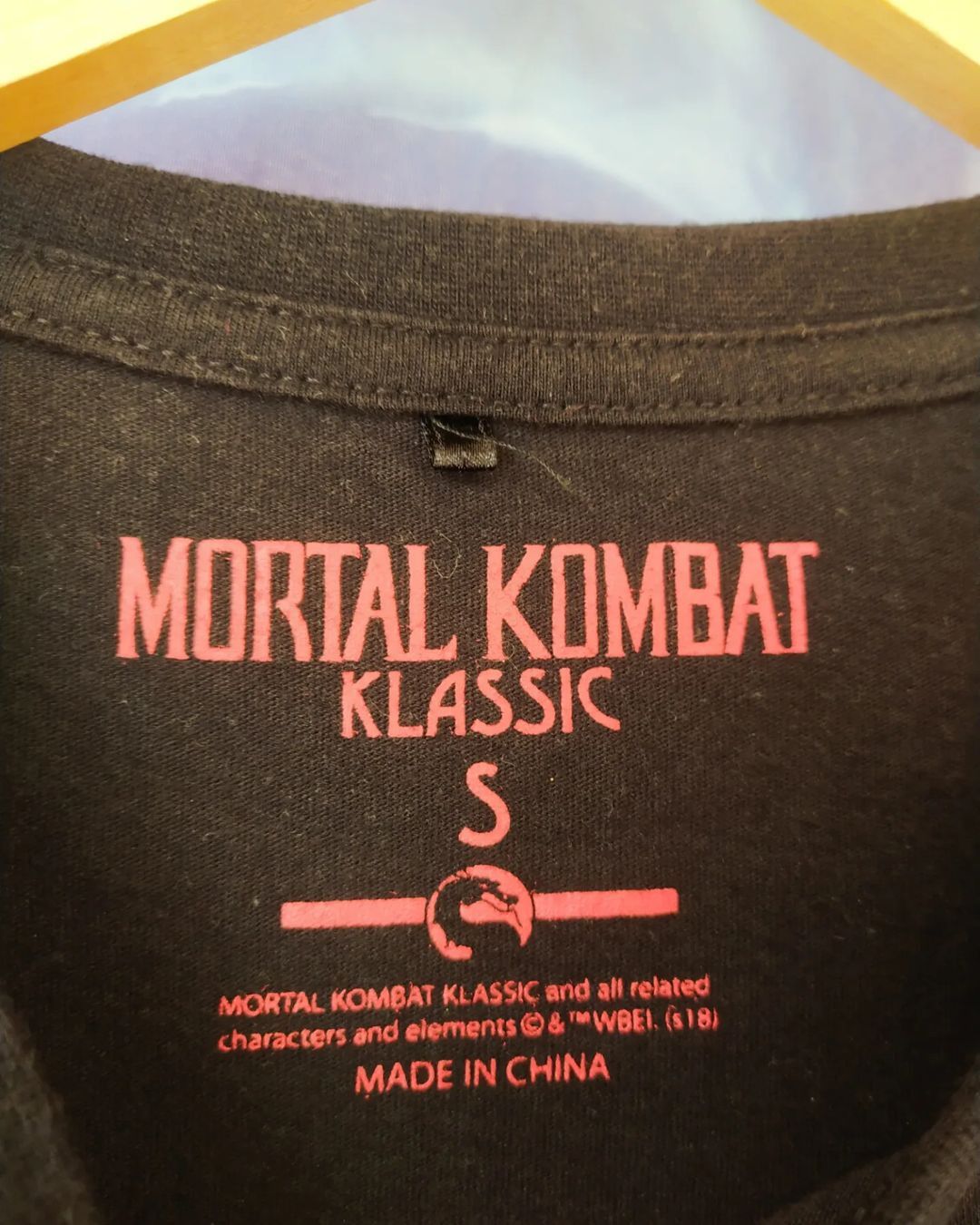 Anime × The Game Mortal Kombat Graphic Logo Official Game Tees Size US S / EU 44-46 / 1 - 3 Thumbnail