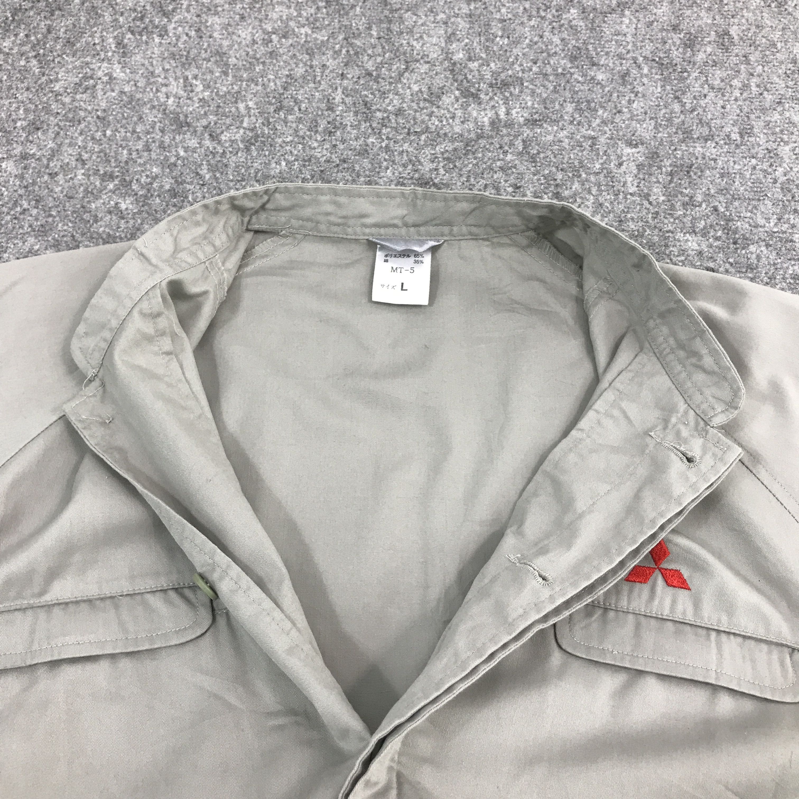 Japanese Brand × Sports Specialties MITSUBISHI RACING BUTTON UP SHORT SLEEVE JACKET Size US L / EU 52-54 / 3 - 7 Thumbnail
